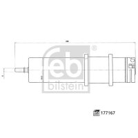 FEBI BILSTEIN 177167 Kraftstofffilter