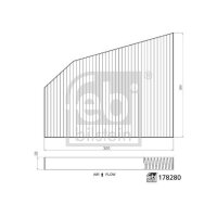 FEBI BILSTEIN 178280 Filter, Innenraumluft