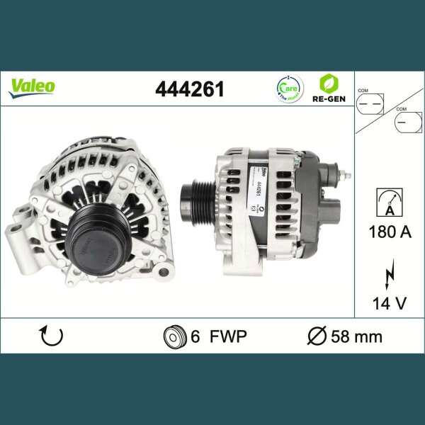 VALEO 444261 Generator