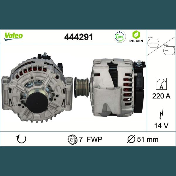 VALEO 444291 Generator