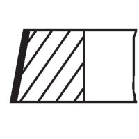 MAHLE 028 RS 10116 0N0 Kolbenringsatz