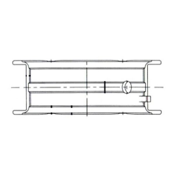 MAHLE 007 HS 21933 000 Kurbelwellenlagerschalen-Satz