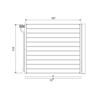 VALEO 822649 Kondensator, Klimaanlage
