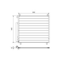 VALEO 822655 Kondensator, Klimaanlage