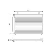 VALEO 822656 Kondensator, Klimaanlage