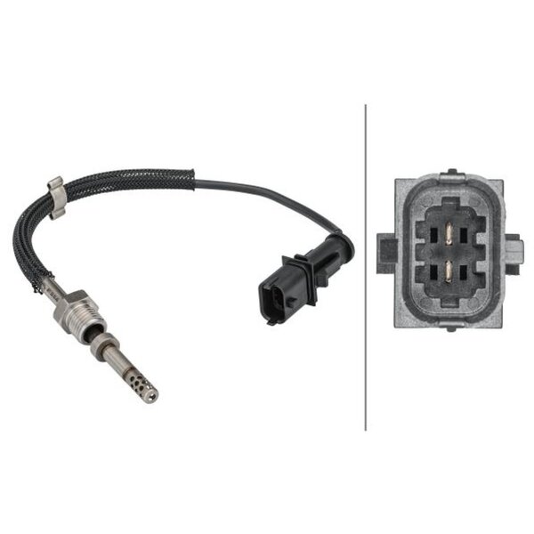 HELLA 6PT 358 181-461 Sensor, Abgastemperatur