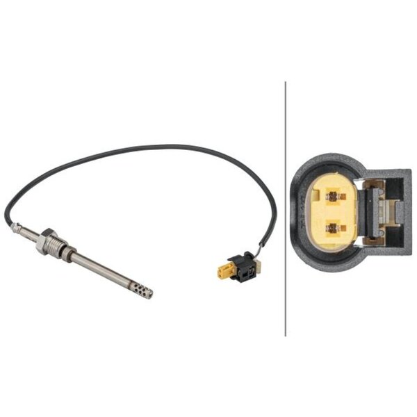 HELLA 6PT 358 181-611 Sensor, Abgastemperatur