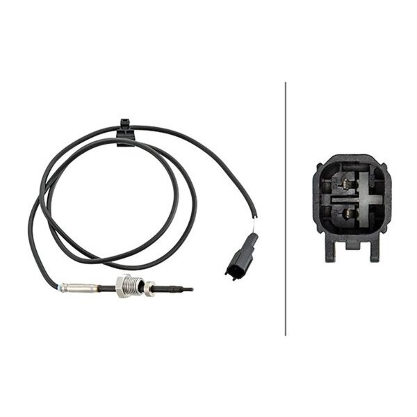 HELLA 6PT 358 181-781 Sensor, Abgastemperatur