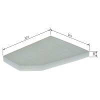 BOSCH 1 987 435 152 Filter, Innenraumluft
