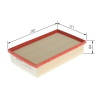 BOSCH F 026 400 698 Luftfilter