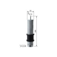 BOSCH F 026 402 358 Kraftstofffilter