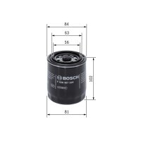 BOSCH F 026 407 325 Ölfilter