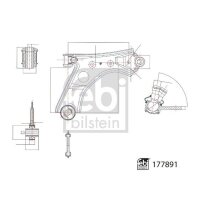 FEBI BILSTEIN 177891 Lenker, Radaufhängung