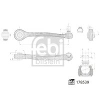 FEBI BILSTEIN 178539 Lenker, Radaufhängung