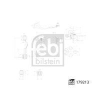FEBI BILSTEIN 179213 Lenker, Radaufhängung