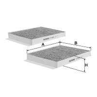 FILTRON K 1432A-2x Filter, Innenraumluft