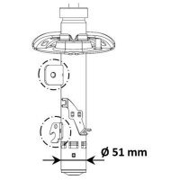 KYB 3338055 Stoßdämpfer