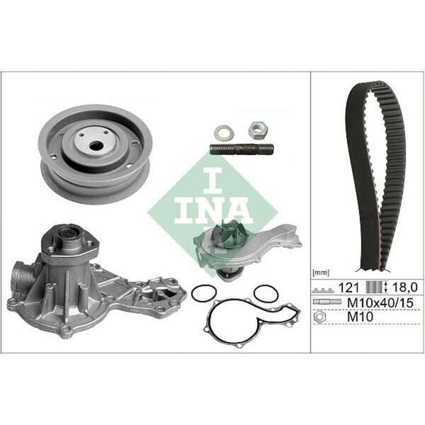 Schaeffler INA 530 0162 30 Wasserpumpe + Zahnriemensatz