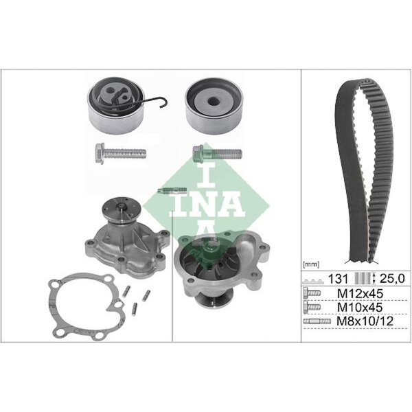 Schaeffler INA 530 0338 30 Wasserpumpe + Zahnriemensatz
