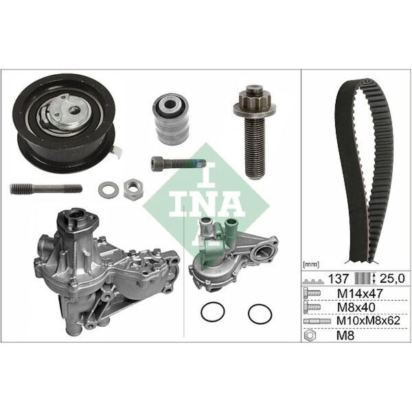 Schaeffler INA 530 0377 32 Wasserpumpe + Zahnriemensatz