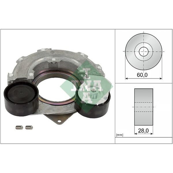 Schaeffler INA 534 0707 10 Riemenspanner, Keilrippenriemen