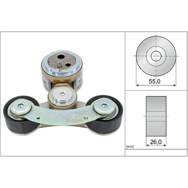 Schaeffler INA 534 0826 10 Riemenspanner, Keilrippenriemen