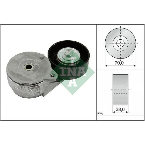 Schaeffler INA 534 0813 10 Riemenspanner, Keilrippenriemen