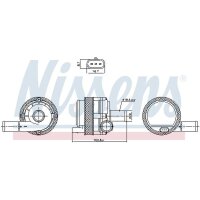 NISSENS 831377 Wasserpumpe, Motorkühlung