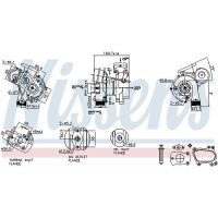 NISSENS 93256 Lader, Aufladung
