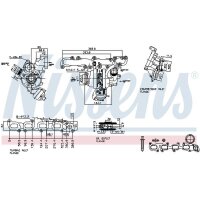NISSENS 93266 Lader, Aufladung
