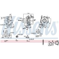 NISSENS 93425 Lader, Aufladung