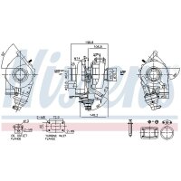 NISSENS 93467 Lader, Aufladung