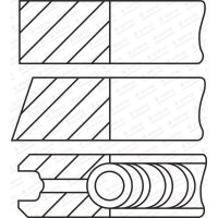 GOETZE ENGINE 08-451300-00 Kolbenringsatz