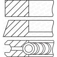 GOETZE ENGINE 08-451400-00 Kolbenringsatz