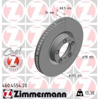 ZIMMERMANN 460.4554.20 Bremsscheibe