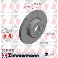 ZIMMERMANN 150.2951.32 Bremsscheibe