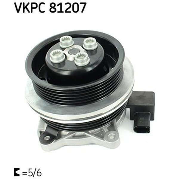SKF VKPC 81207 Wasserpumpe, Motorkühlung