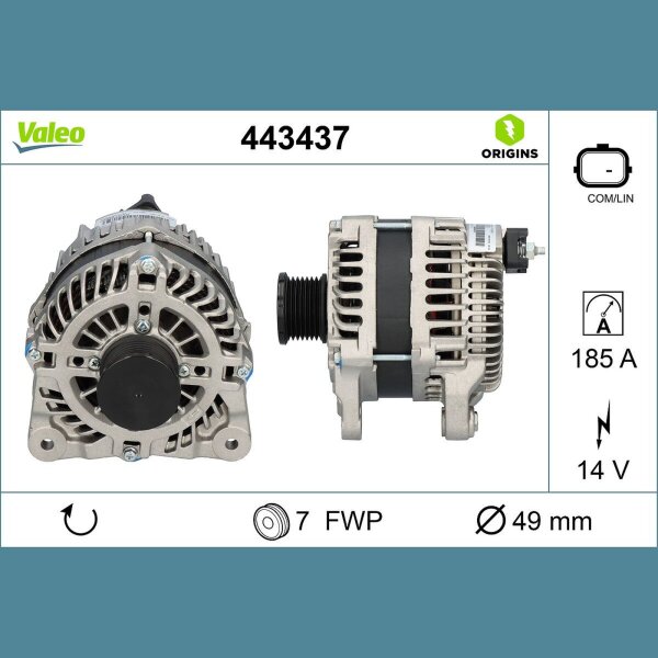 VALEO 443437 Generator