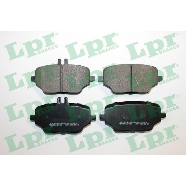 LPR 05P2217 Bremsbelagsatz, Scheibenbremse