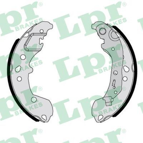 LPR 01192 Bremsbackensatz