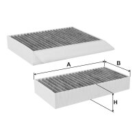 FILTRON K 1422A-2x Filter, Innenraumluft