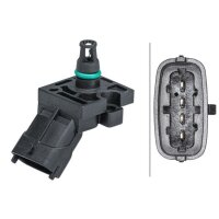 HELLA 6PP 009 403-131 Sensor, Ladedruck