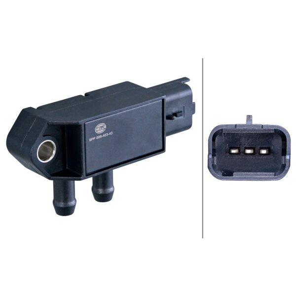 HELLA 6PP 009 403-431 Sensor, Abgasdruck