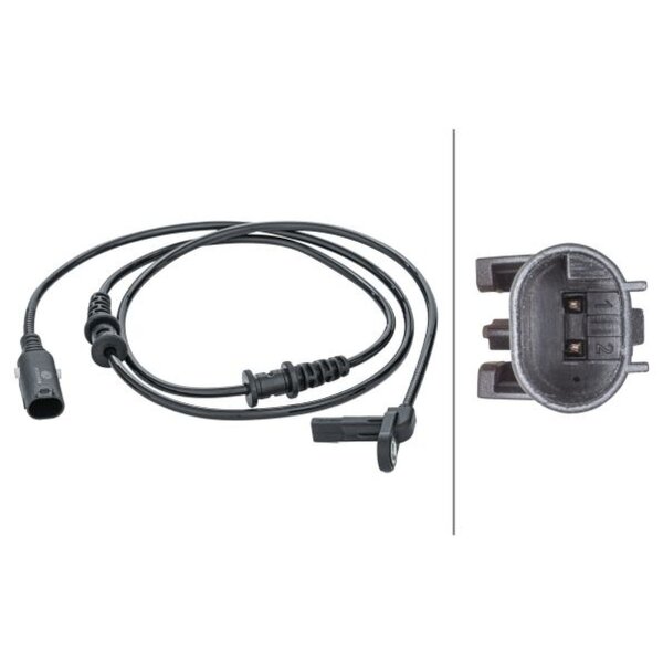HELLA 6PU 012 679-951 Sensor, Raddrehzahl