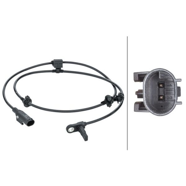 HELLA 6PU 012 679-961 Sensor, Raddrehzahl