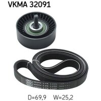 SKF VKMA 32091 Keilrippenriemensatz