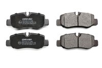 DR!VE+ DP1010.10.1255 Bremsbelagsatz, Scheibenbremse