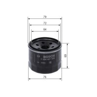 BOSCH F 026 407 329 Ölfilter