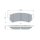 BOSCH 0 986 460 007 Bremsbelagsatz, Scheibenbremse