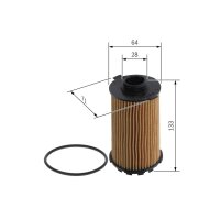 BOSCH F 026 407 314 Ölfilter